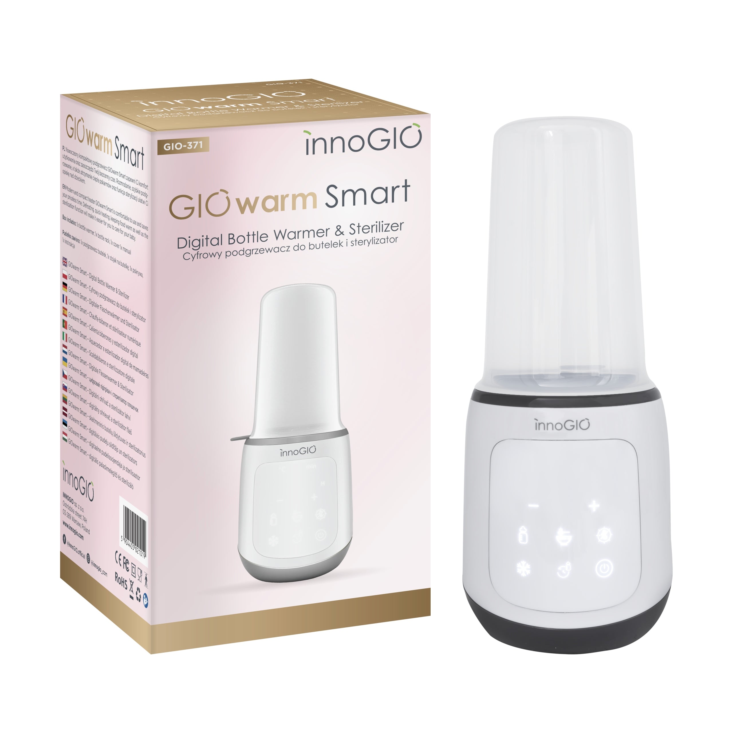 Bottle Warmer and Sterilizer 2in1 Electric Digital Evaporator Packaging status original