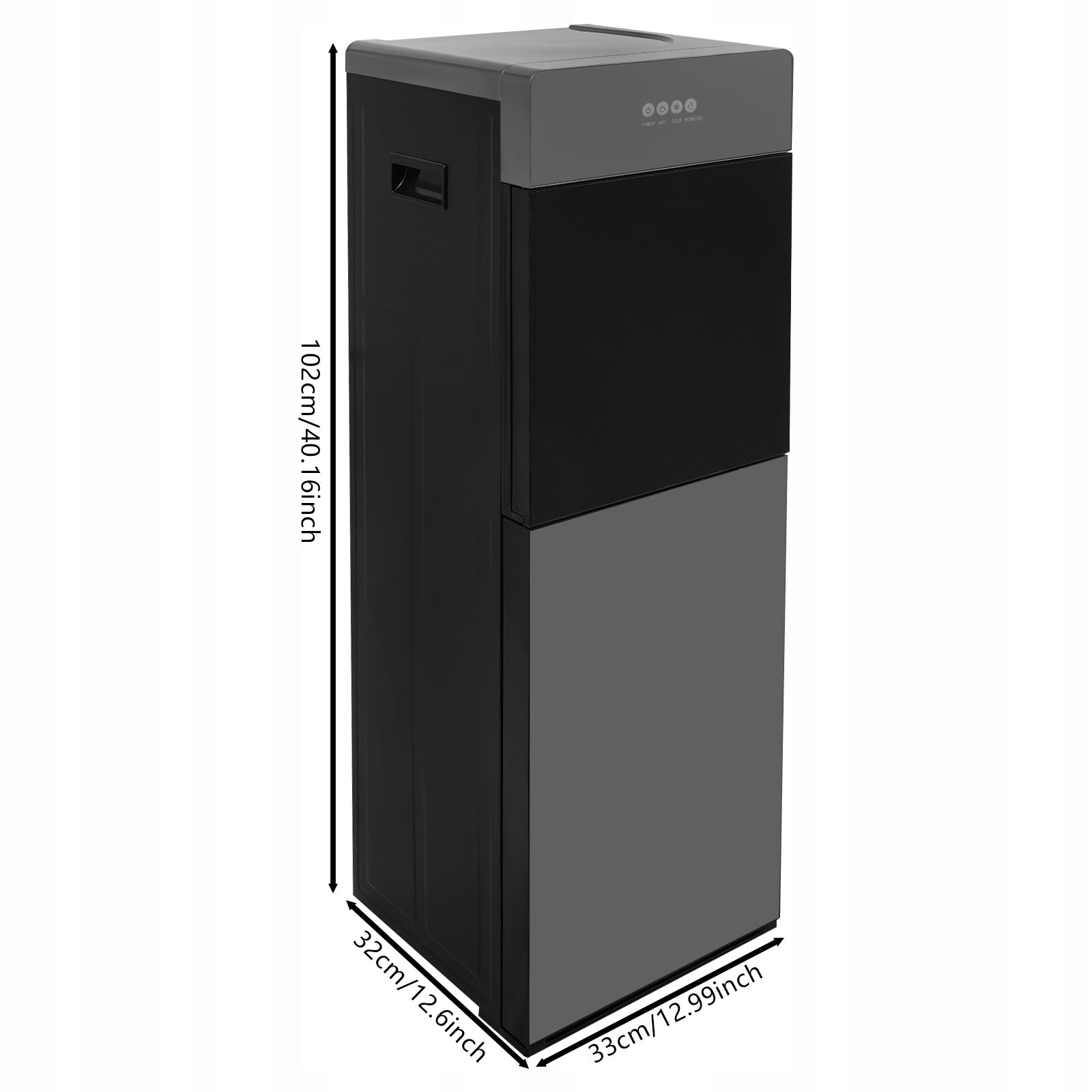 Bottom-Loading Water Dispenser, 19L Hot /Cold Water Cooler Dispenser, 220V Packaging status original