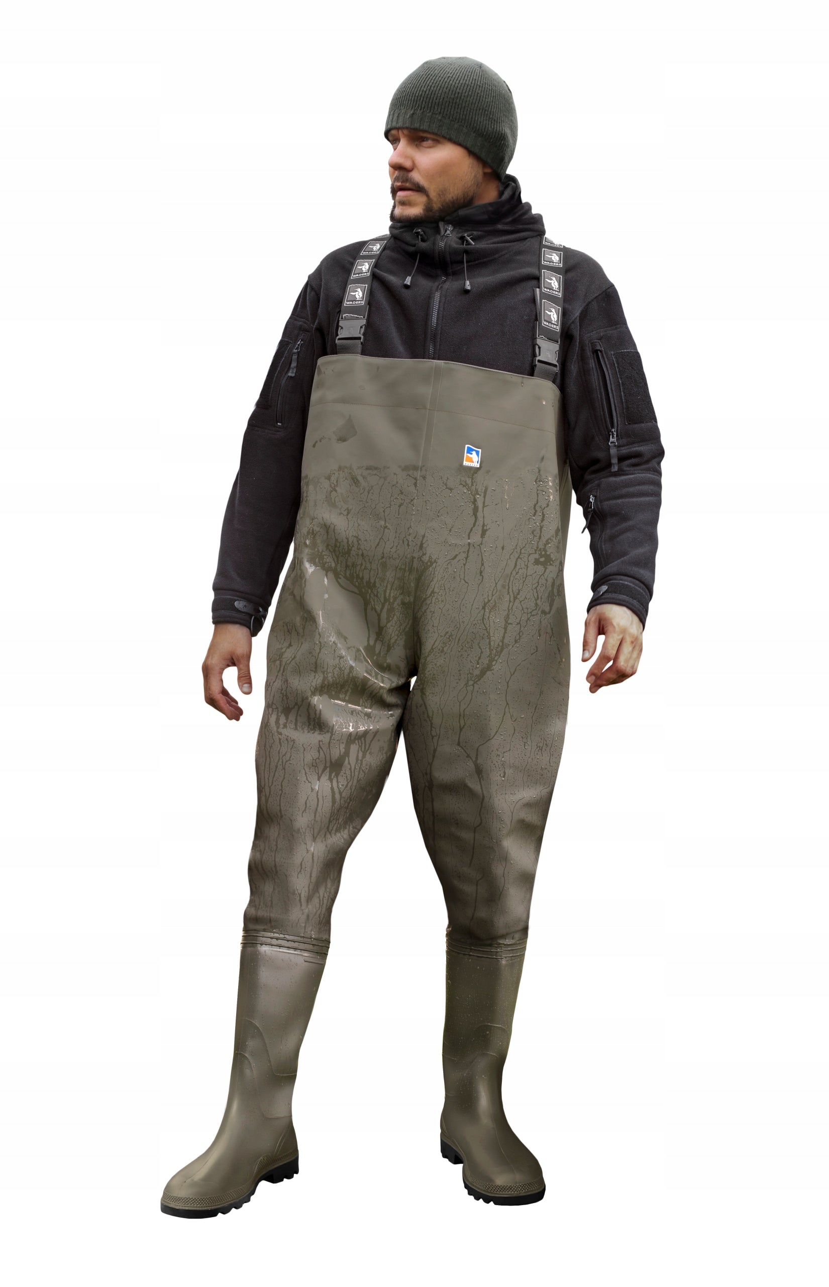 Bottoms Waterers Olive WADERS Size 47