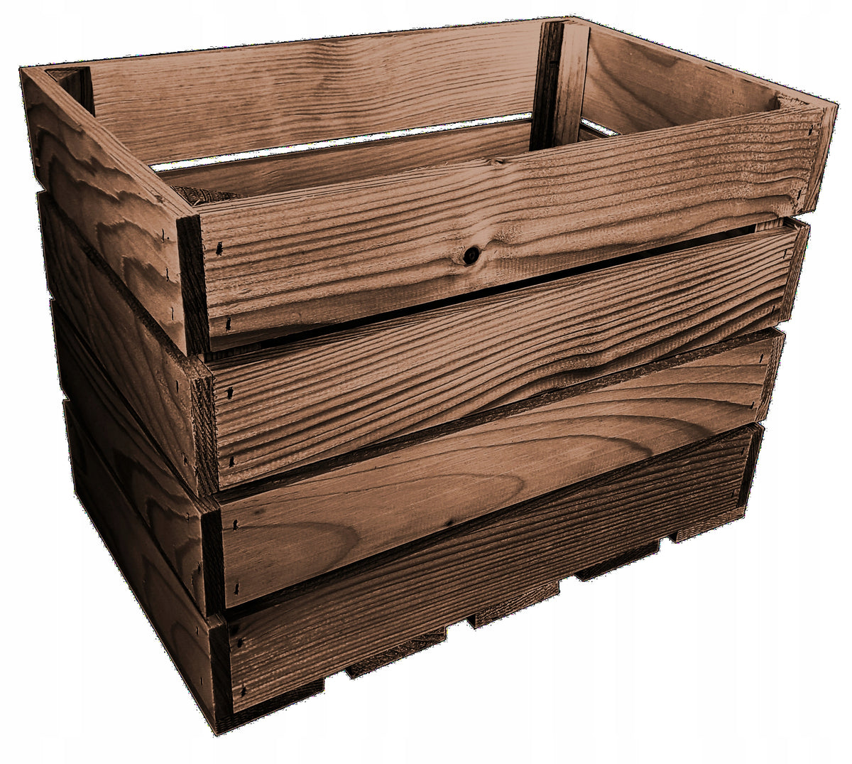 Box 25x40cm Wooden Oak Storage Box ECO-FRIENDLY