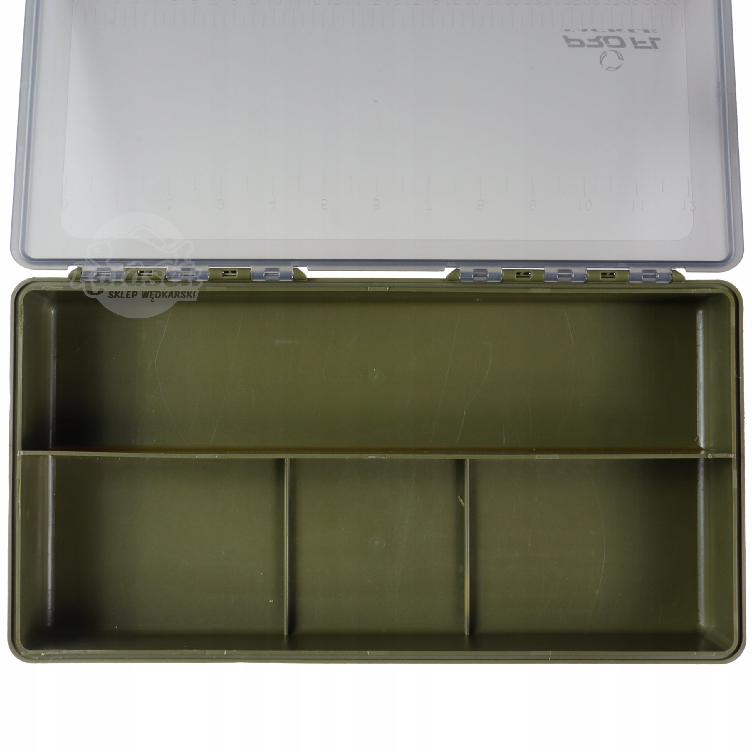 Box FL Set of 9 fishing boxes green Brand FL