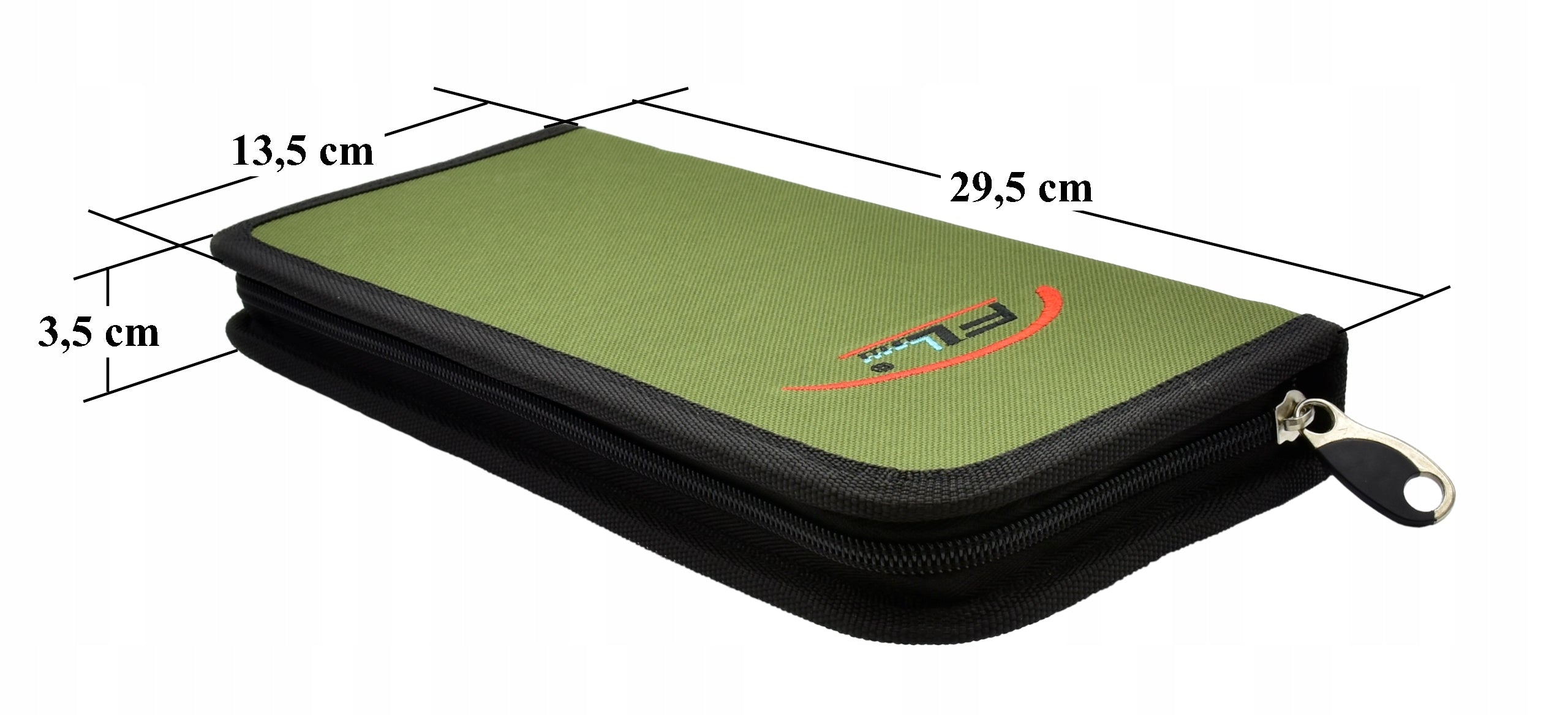 Box FL Wallet pencil case box for carp rigs hair green Brand FL