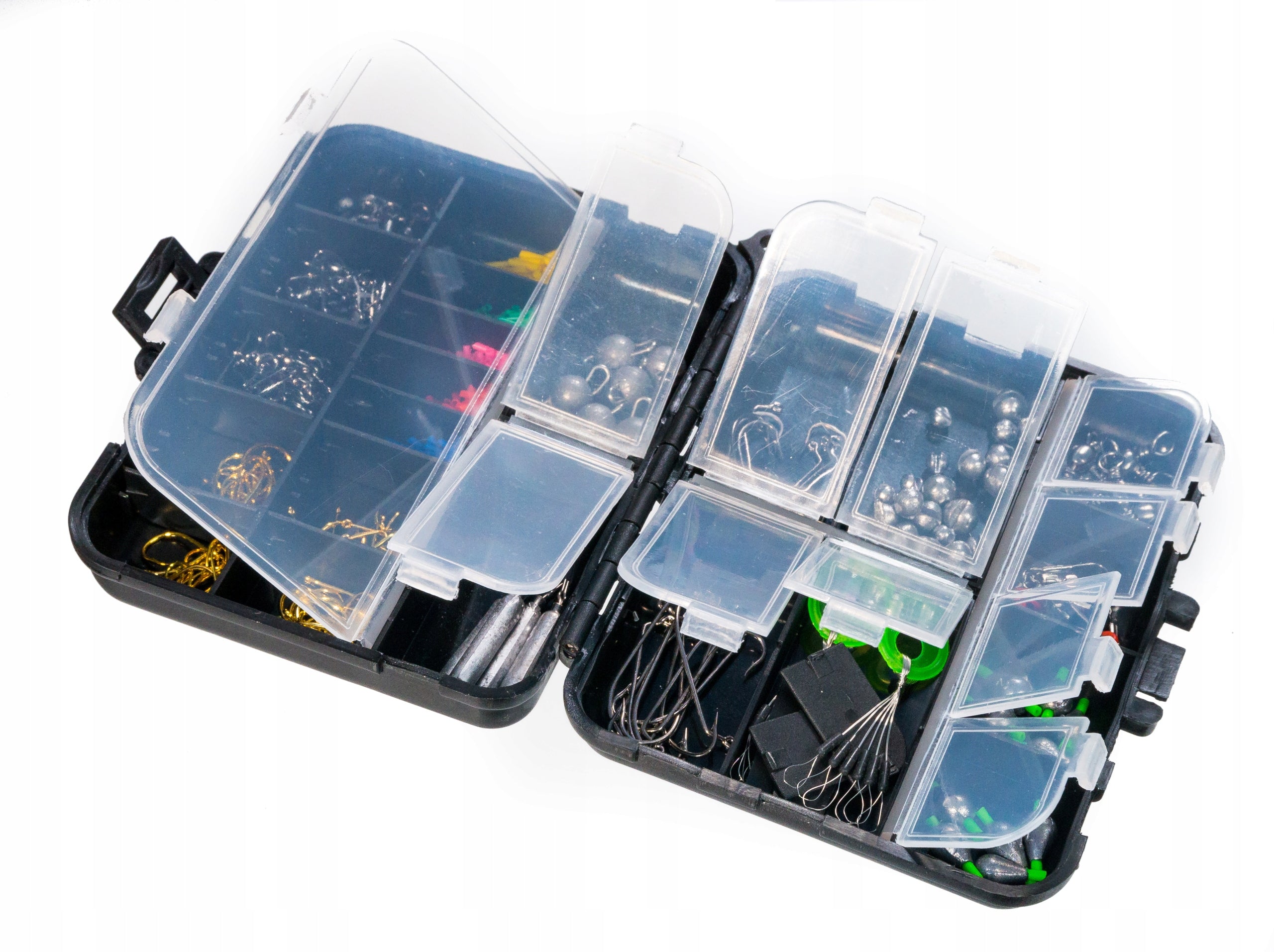 Box Mikado with accessories swivel weights hooks Manufacturer code PU-MIK-AKC123