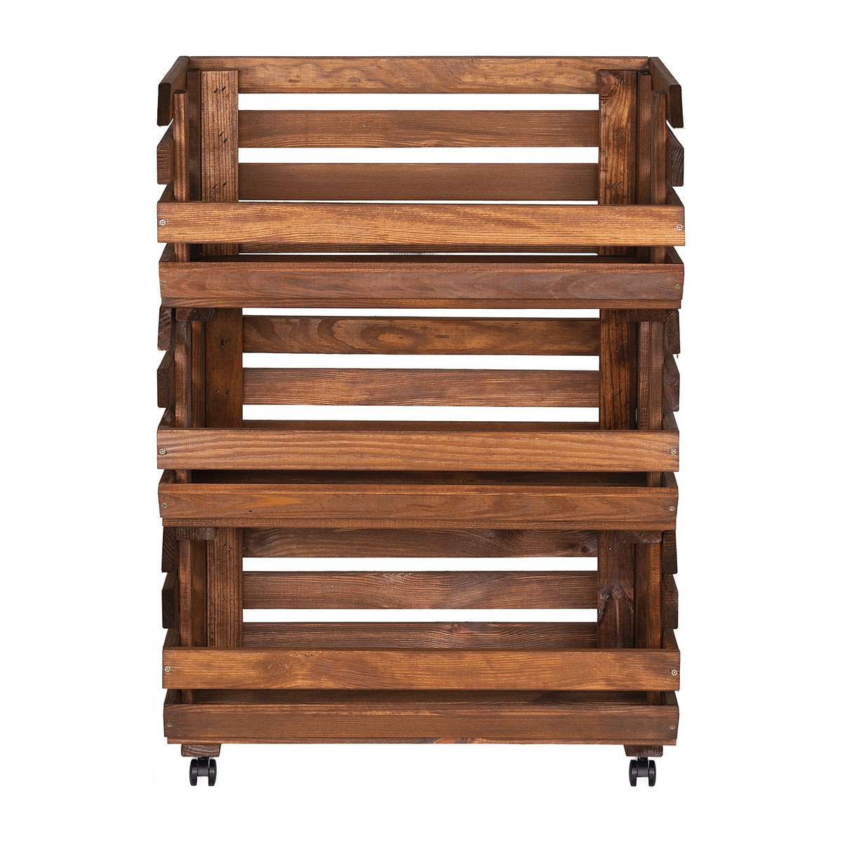 Box box container rack for vegetables and fruits wheels rack 79x57x30 cm EAN (GTIN) 5907167303614
