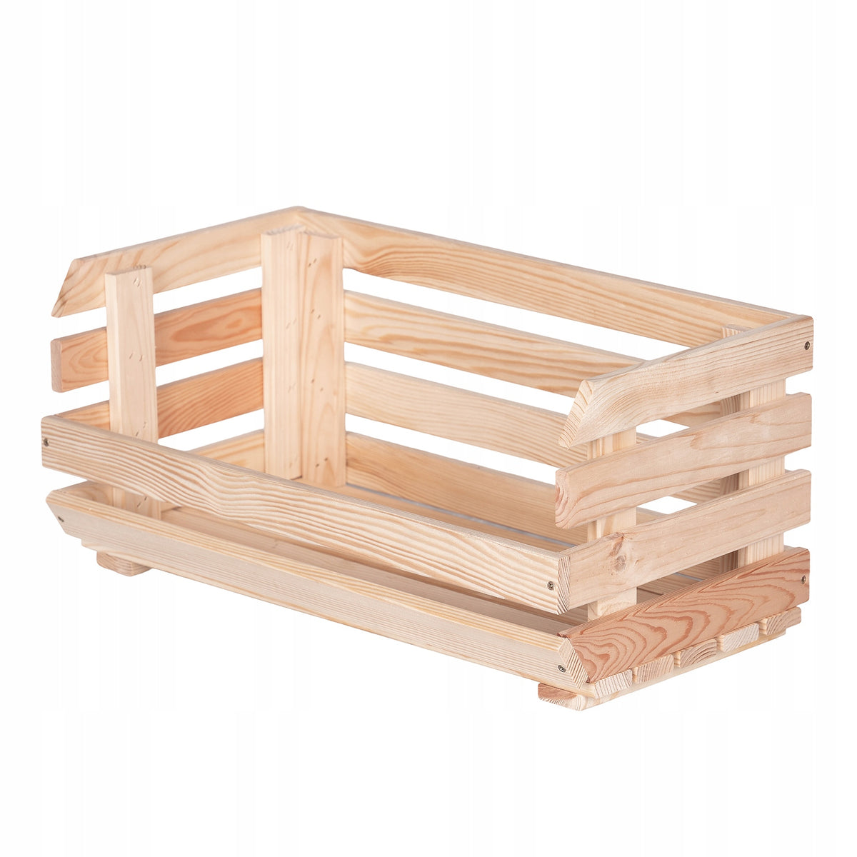 Box for vegetables and fruits wooden bookcase 57x30x26,5cm container MANUFACTURER
