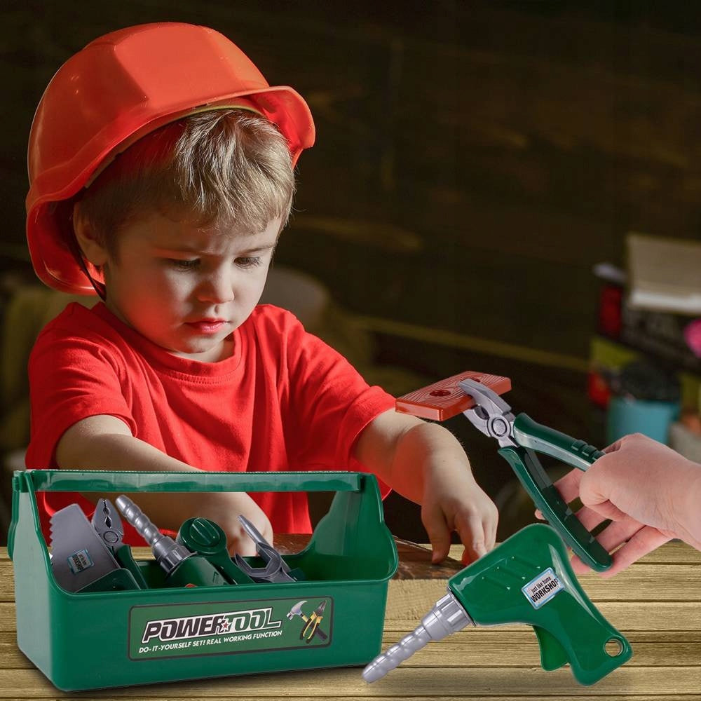 Box with Play Tools DIY Kit Kid's age 3＋ years