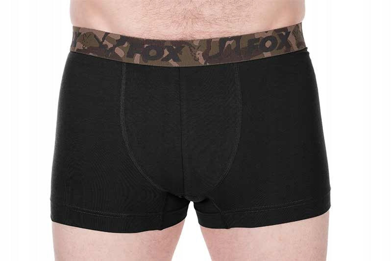 Boxers Boxer Short Khaki Black 2pcs Size L Fox Brand Fox