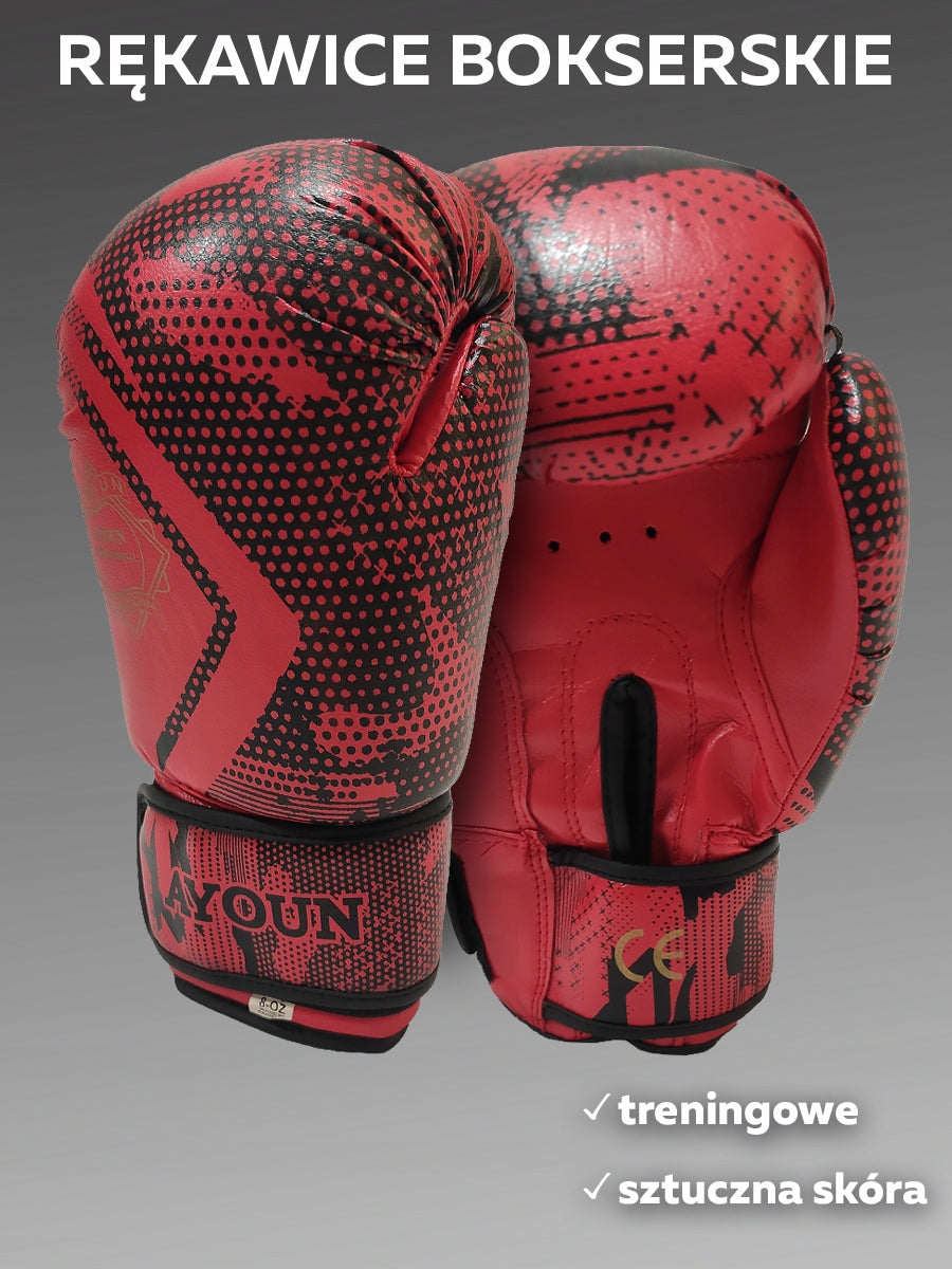 Boxing Gloves - 8 oz. red Packaging status original