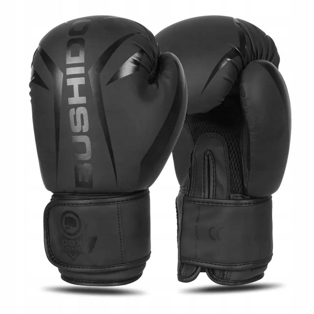 Boxing Gloves Kickboxing Boxing Bushido 14oz Color black