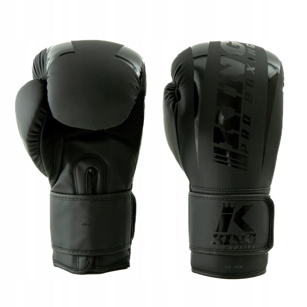 Boxing Gloves King Pro Boxing Air Thai Black 14 OZ