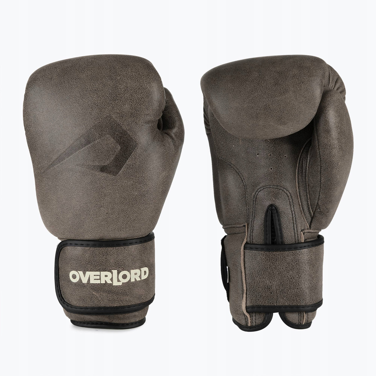 Boxing Gloves Overlord Old School Brown 14 oz Brand Overlord