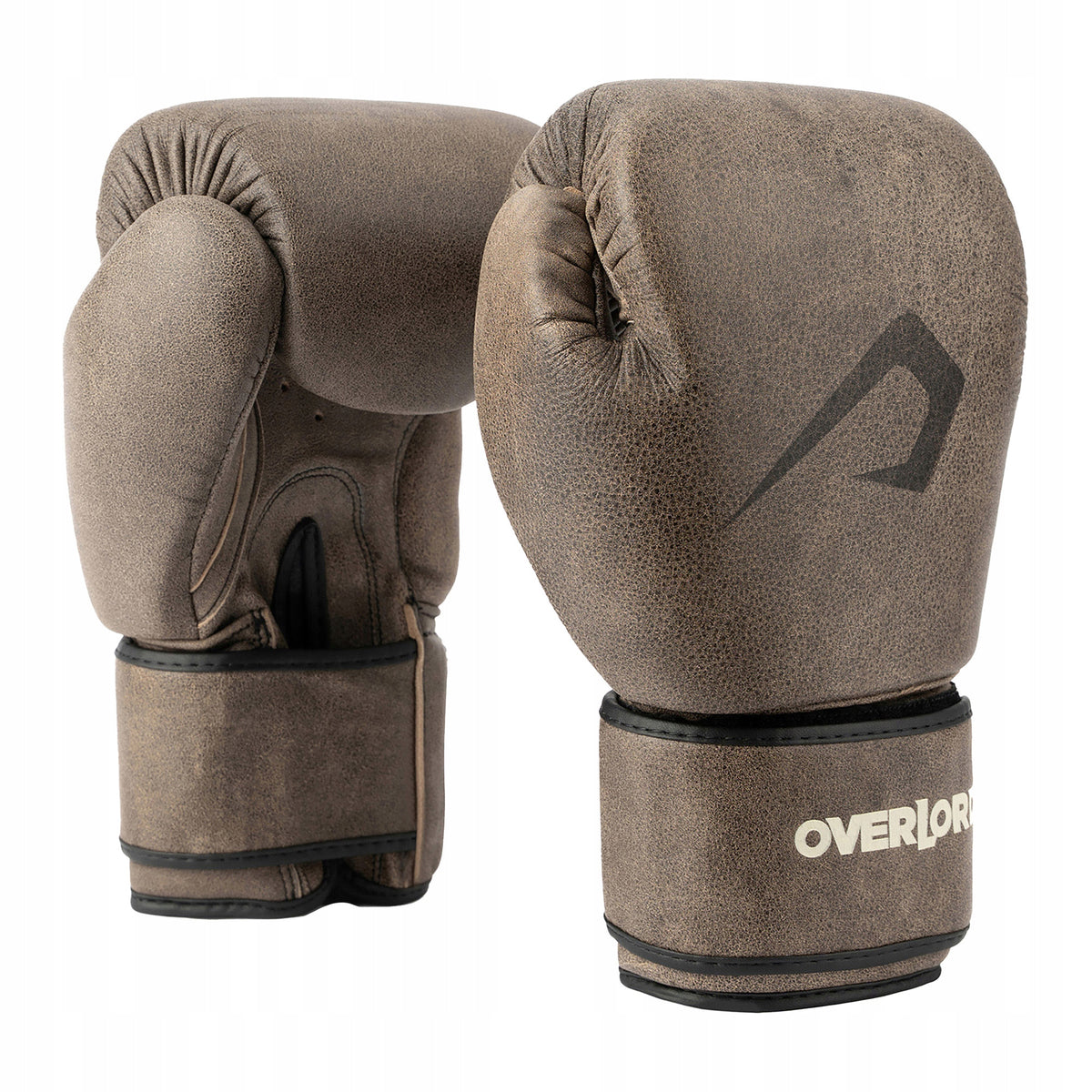 Boxing Gloves Overlord Old School Brown 14 oz