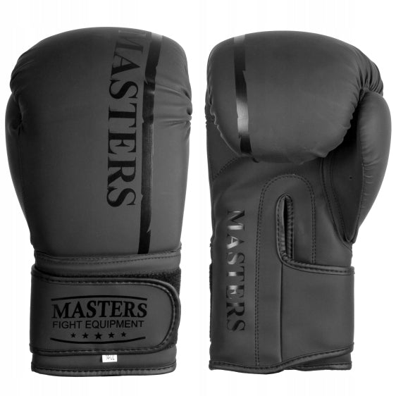 Boxing Gloves RPU-MATT black Masters 10 oz