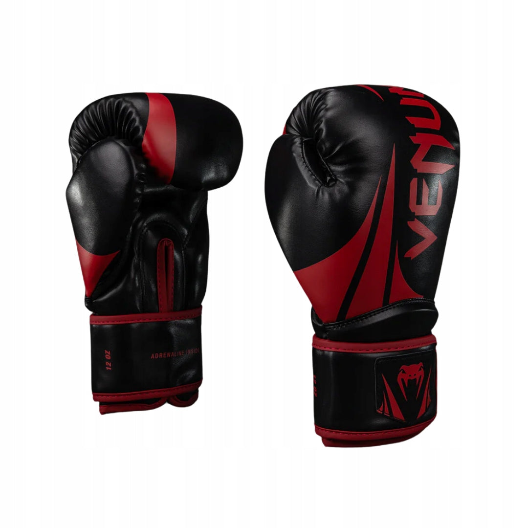 Boxing Gloves Venum Challenger 2.5 Black/Red r. 12oz Brand Venum