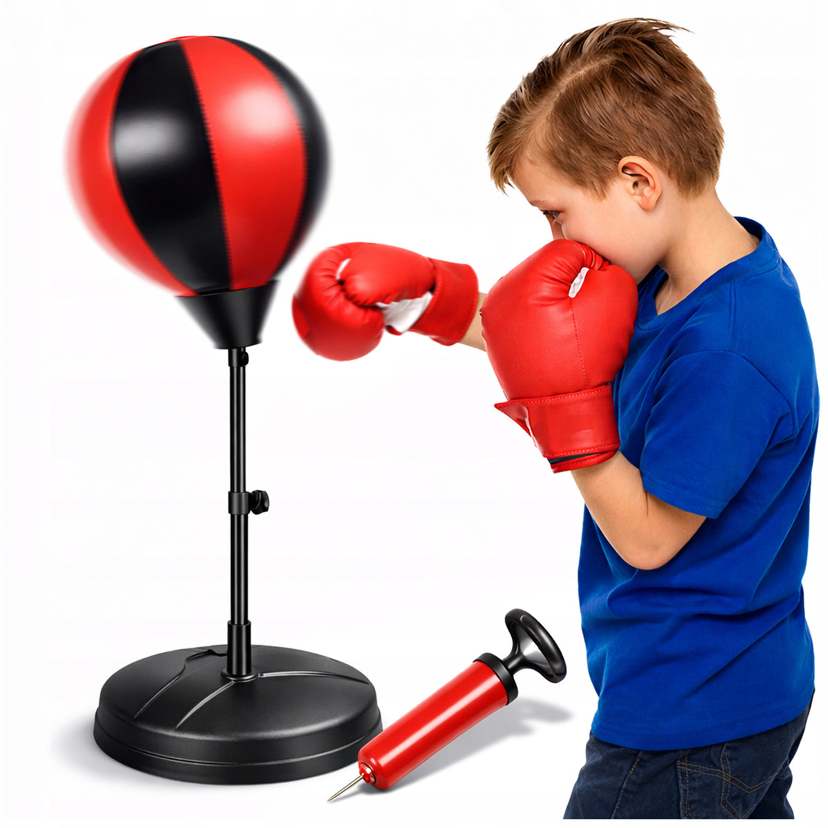 Boxing Set for Children Standing Boxing Pear Boxing Gloves