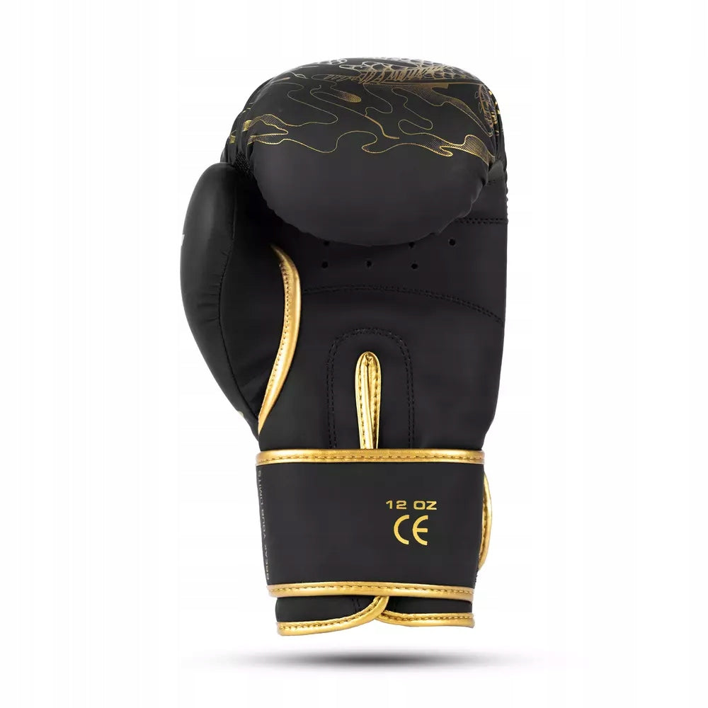 Boxing gloves DBX BUSHIDO DBX-Gold-Dragon 12 oz Weight of gloves 12 oz