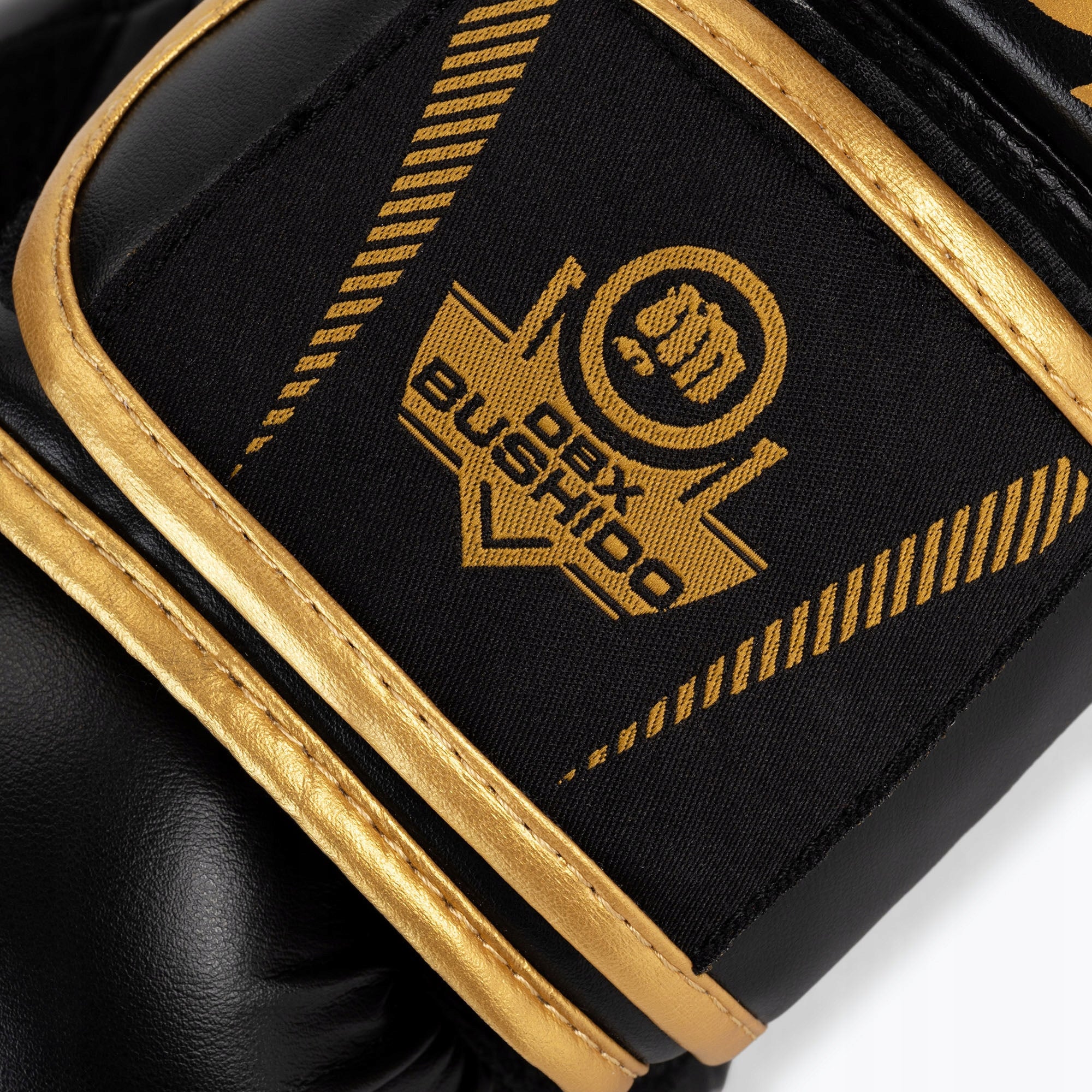 Boxing gloves DBX BUSHIDO "HAWK" Active Clima black-gold 14 oz Manufacturer code Rękawice na worek B-2v17-14oz