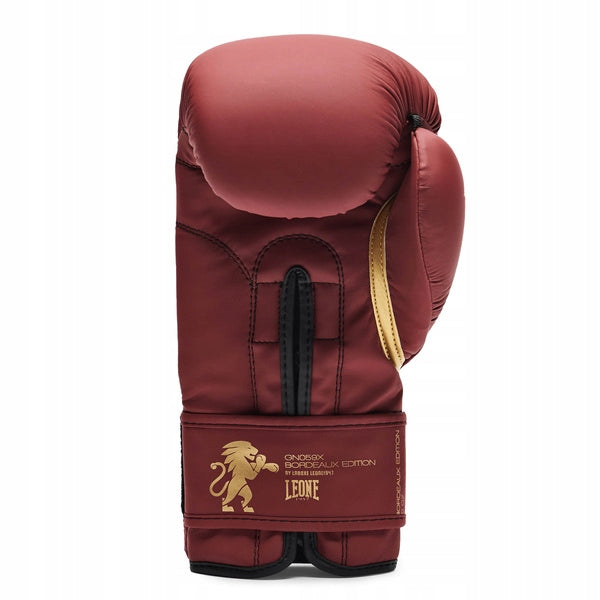 Boxing gloves Leone1947 IDOL BORDEAUX&GOLD Burgundy GN059D Brand Leone 1947