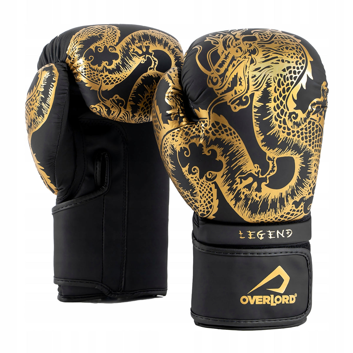 Boxing gloves Overlord Legend black and gold 100001-BK_GO 16 oz