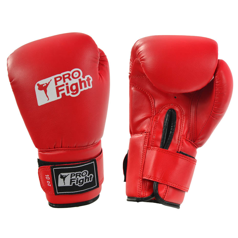 Boxing gloves Profight PVC red SIZE 12