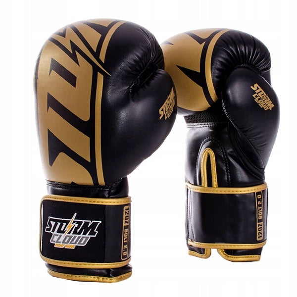 Boxing gloves StormCloud Bolt 2.0 black/gold