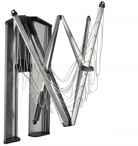 Brabantia - WallFix - wall dryer 24 m - steel housing - lockable Brand Brabantia
