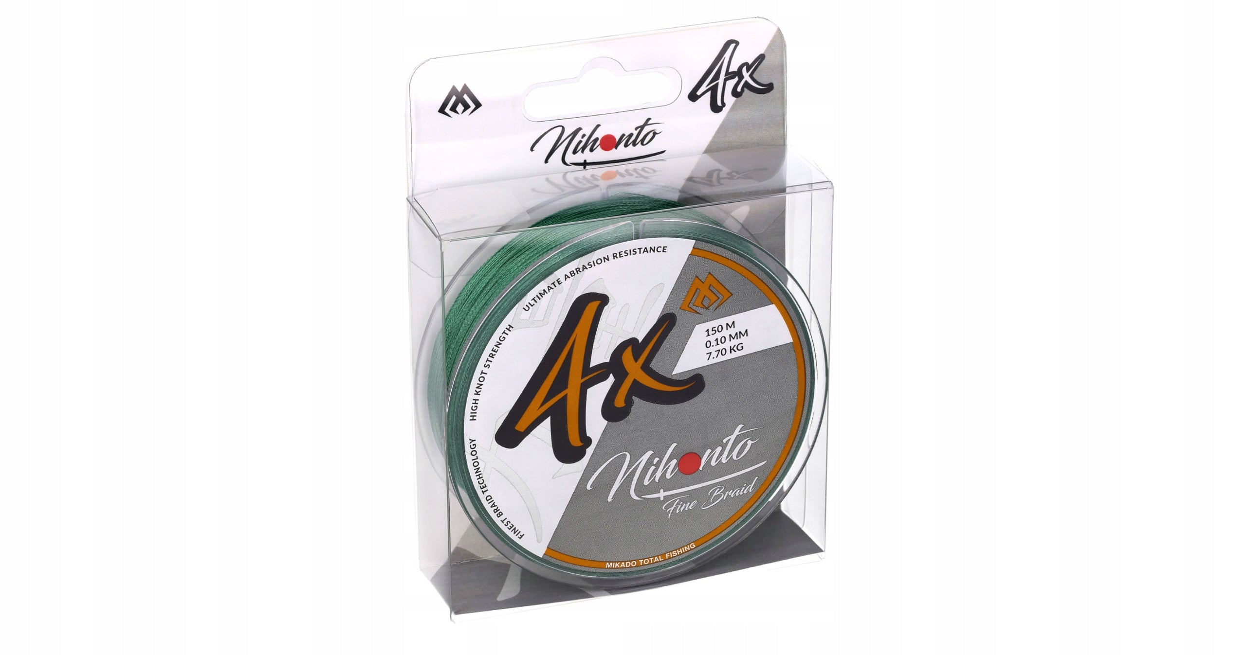 Braid Mikado NIHONTO FINE BRAID - 0.23mm/20.2kg/150m GREEN Brand Mikado