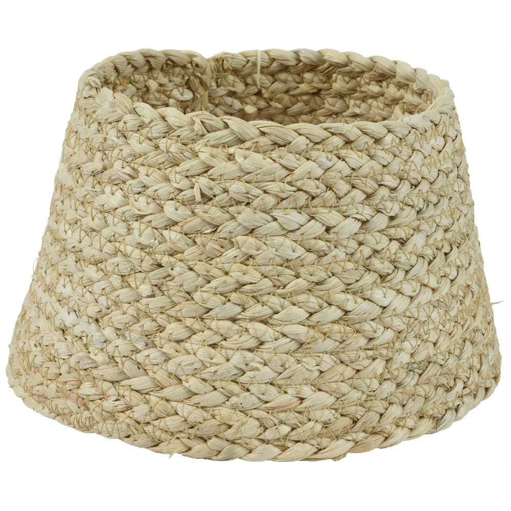 Braided cover for Christmas Tree Stand for Christmas Tree BOHO Natural fi 25 cm