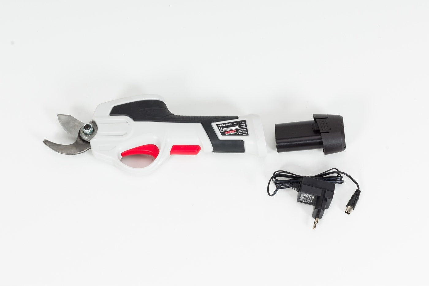 Branch PRUNER NAC 7,2V to 18 mm + AKU 1,5 Ah + Charger Product weight with unit packaging 1.5 kg