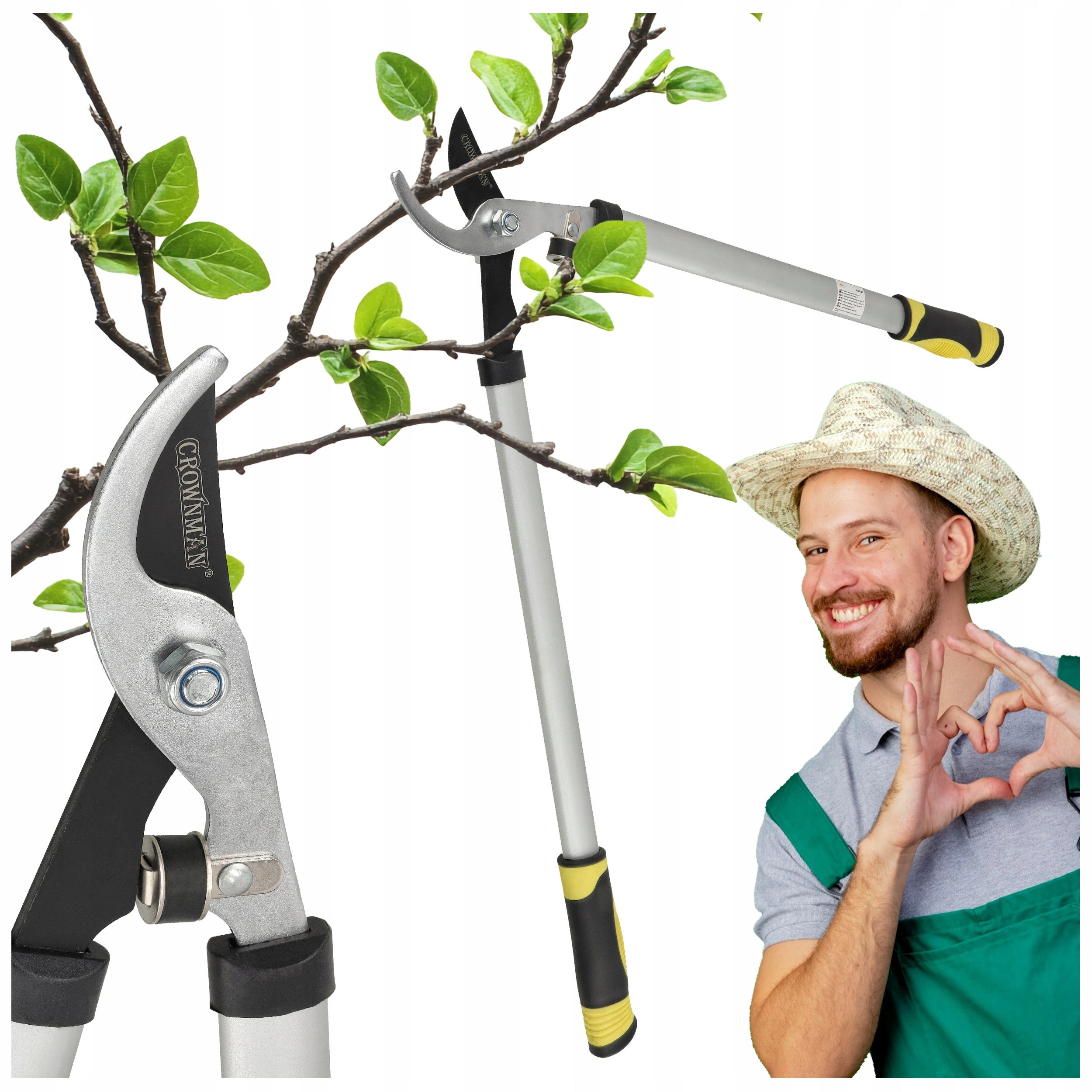 Branch Pruner Garden Shears 68cm Manual Cutting 35mm High Quality Packaging status original