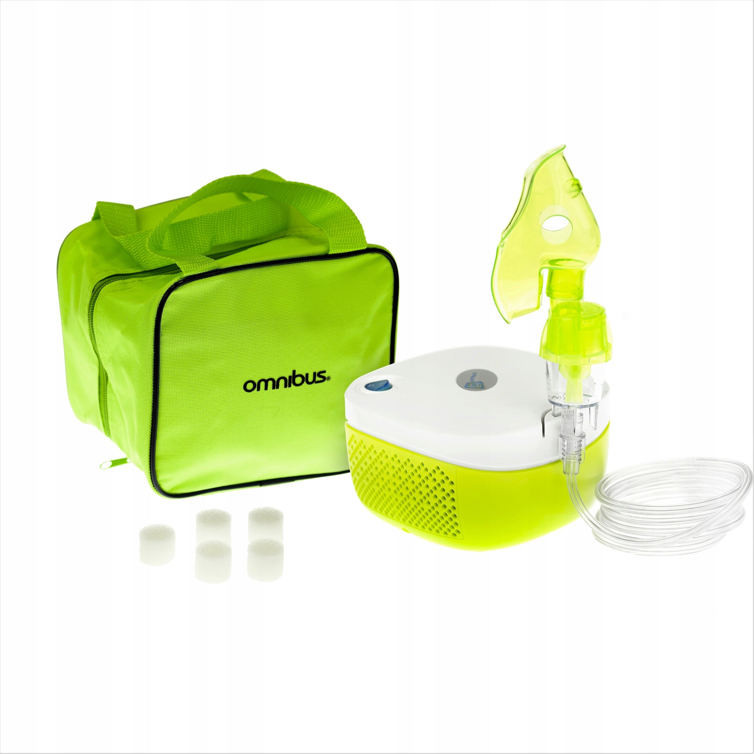 Branded nebuliser inhaler NUBI BR-CN195 continuous operation, strong OMNIBUS