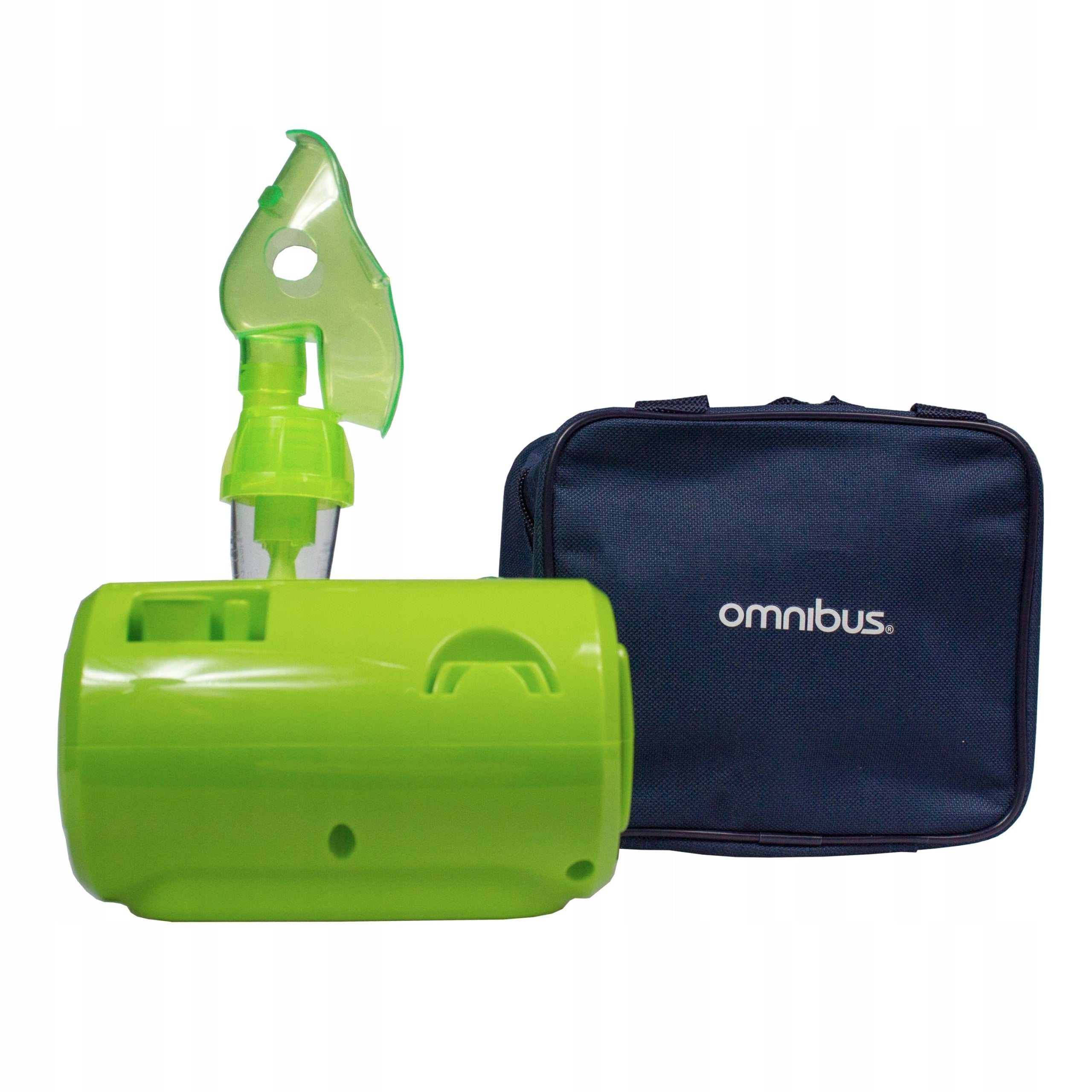 Branded nebuliser inhaler OMNIBUS BR-CN116 GREEN continuous operation, strong