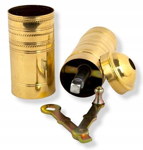 Brass Hand Grinder for Coffee and Spice Turkish Brand no brand