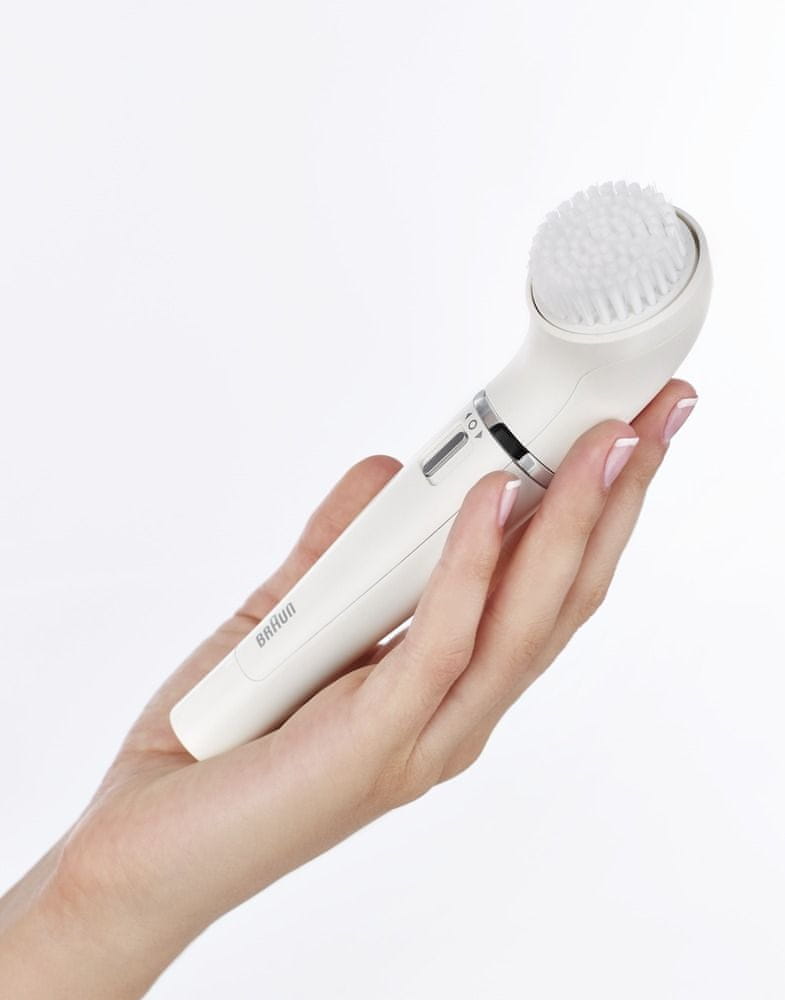 Braun Face 810 Epilator, White, 3 Elements Brand Braun