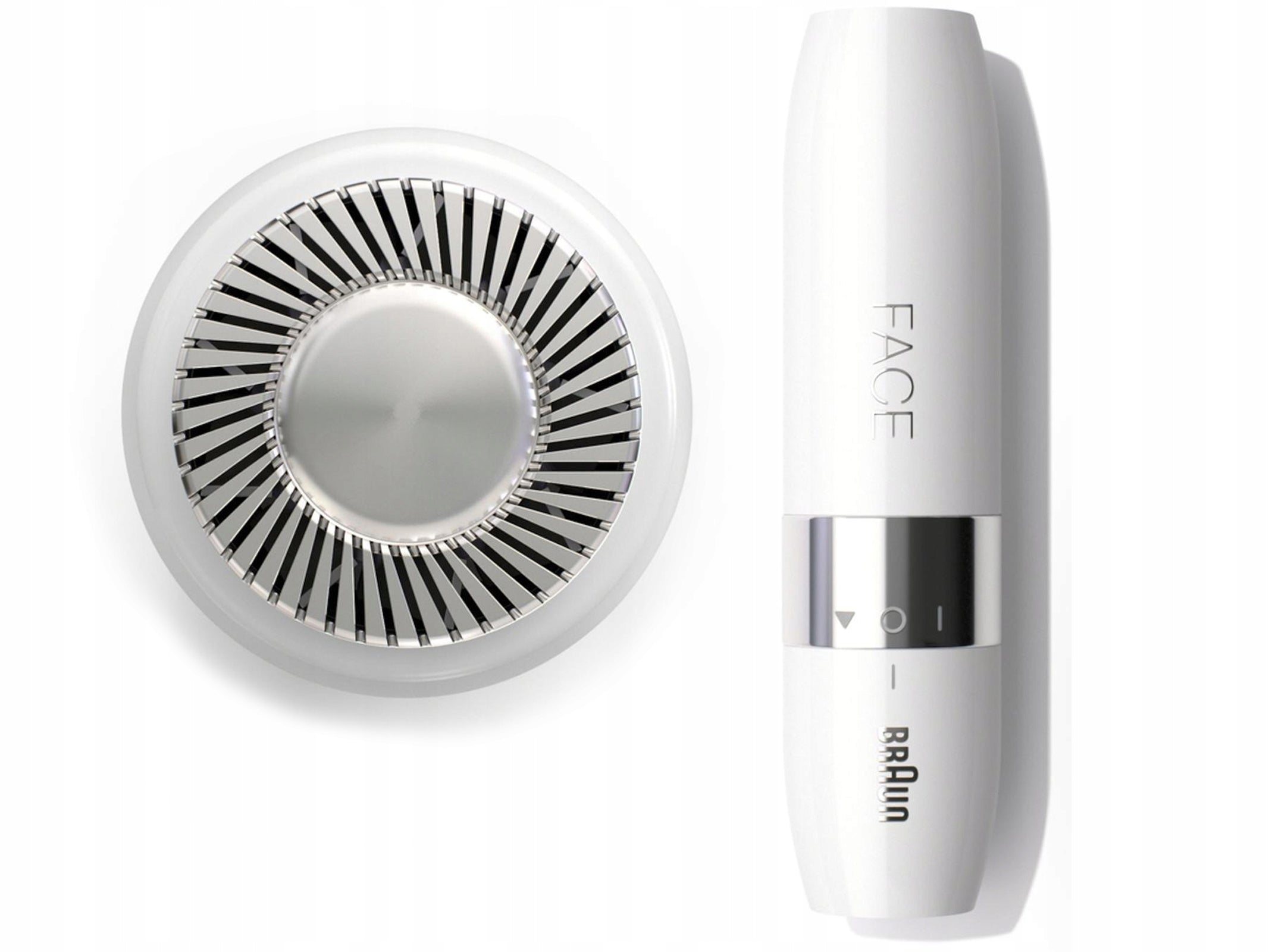 Braun Face Mini FS1000 – compact face shaver for women, white Medical device no