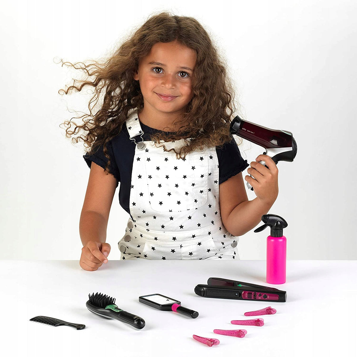 Braun - Hairdresser, Dryer, Straightener, Brush, Klein 5873 Packaging status original