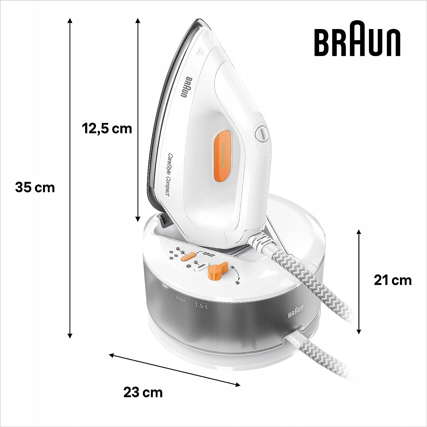 Braun IS2132WH Carestyle Compact Steam Iron Station 2400 EAN (GTIN) 8021098280596