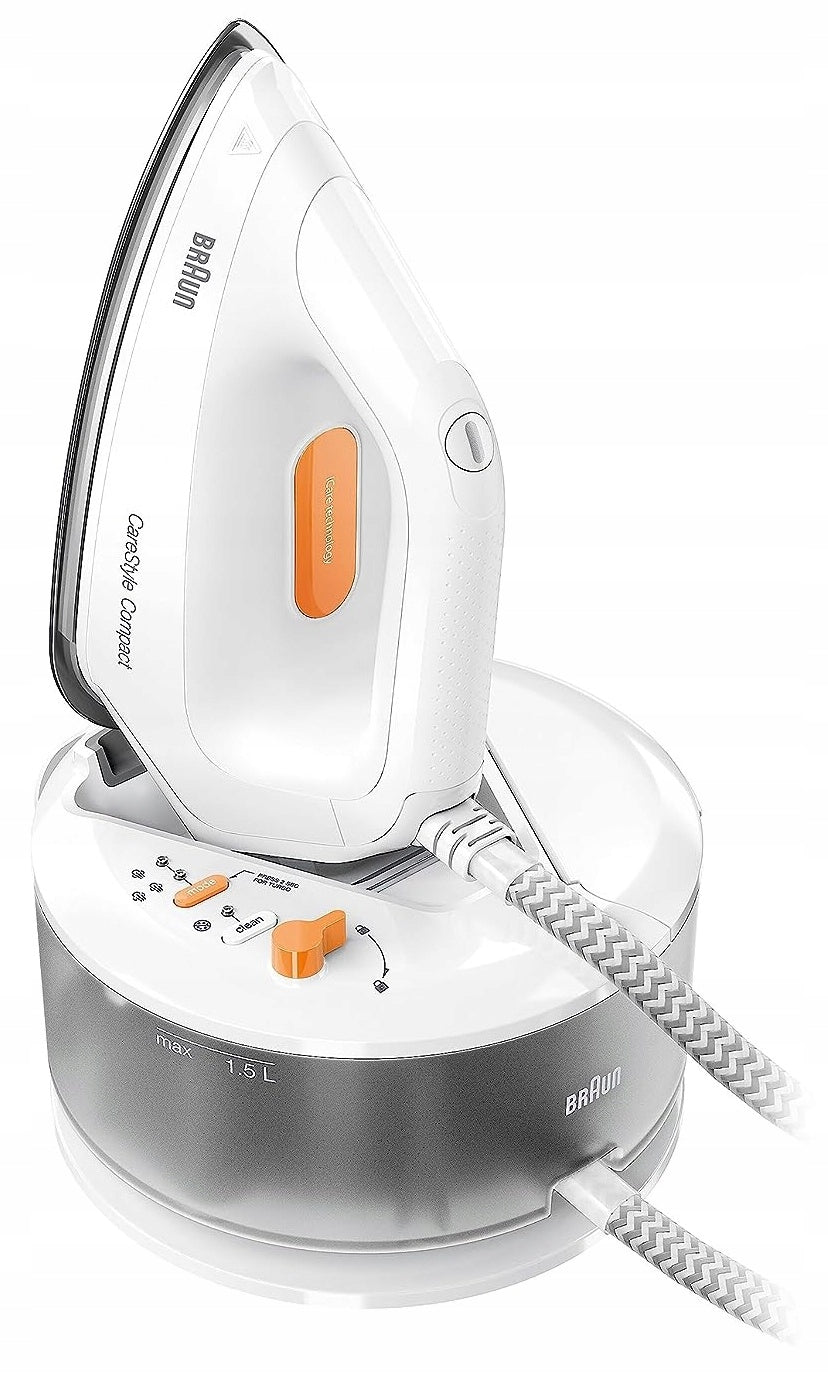 Braun IS2132WH Carestyle Compact Steam Iron Station 2400