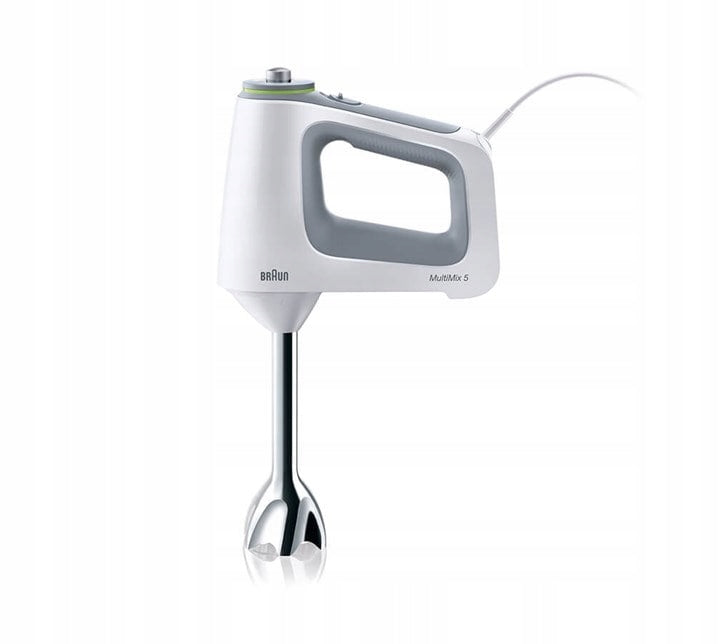 Braun MultiMix 5 750W Hand Mixer 9 Gear Turbo White-Grey Brand Braun