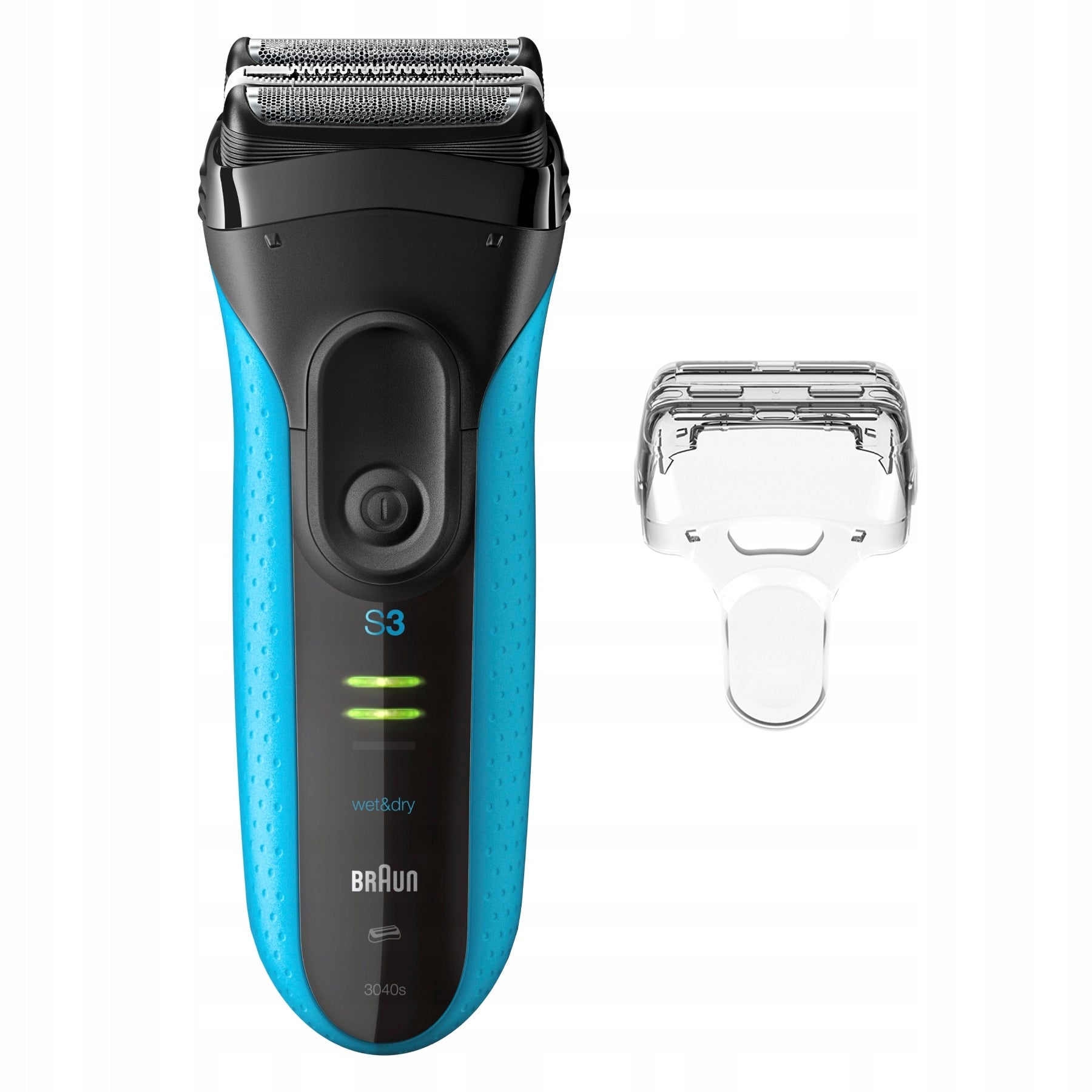 Braun Series 3+, 3040S MicroComb, Electric Shaver, Trimmer, Machine Brand Braun
