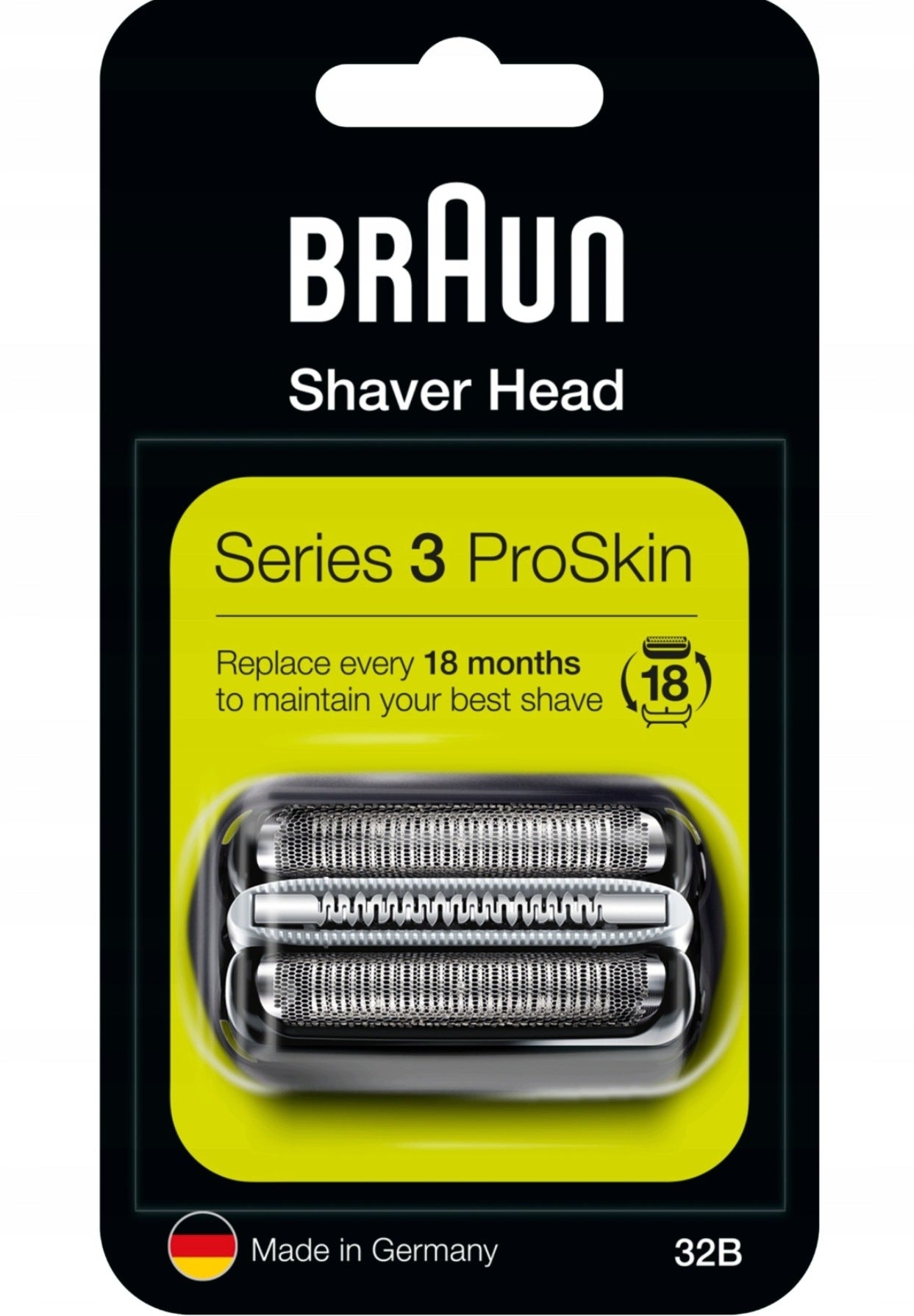 Braun Series 3 32B Replacement Shaver Head Gift For Guy Packaging status original