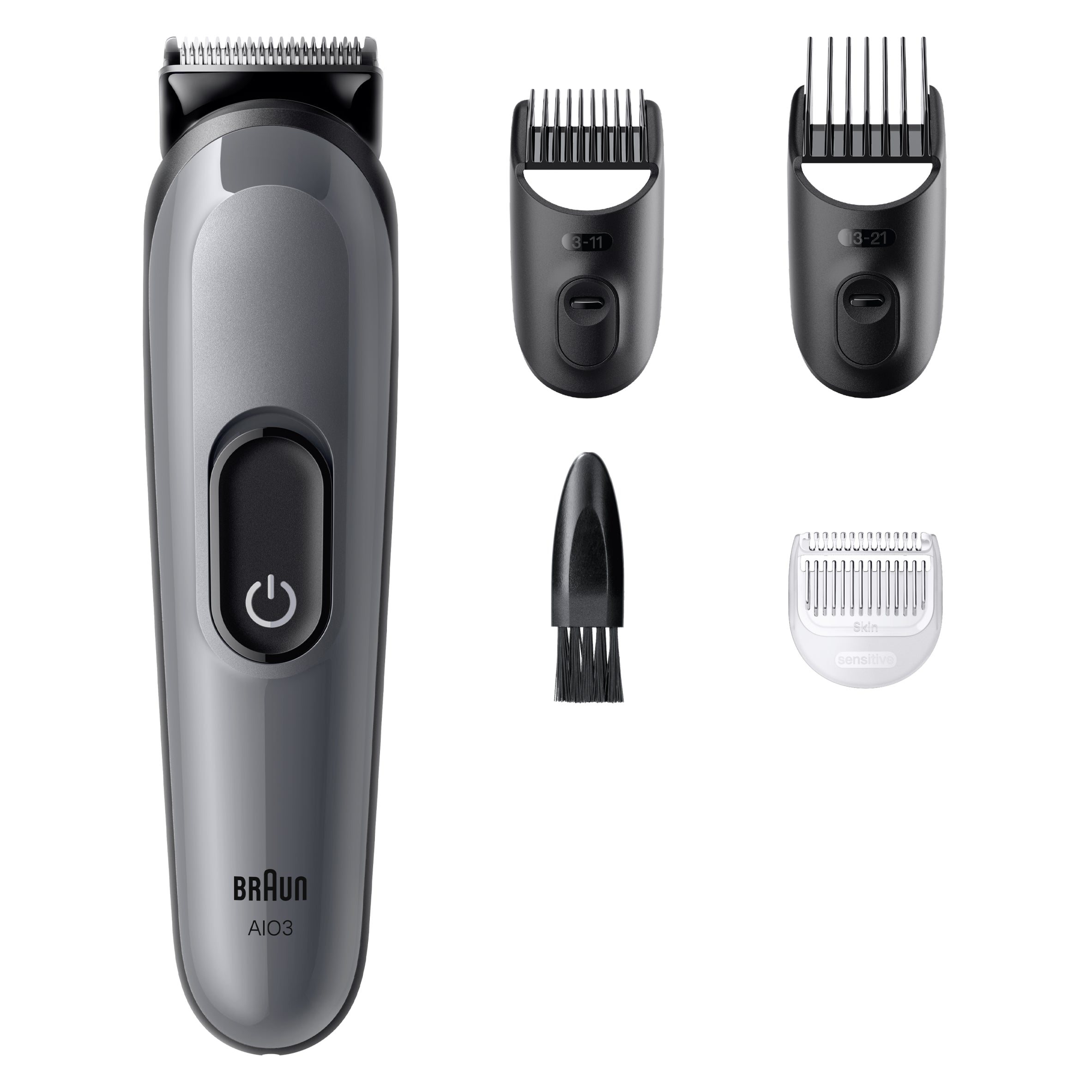Braun Series 3 AIO3500 Men's Body Care Set 4in1, 14 Length Settings Brand Braun