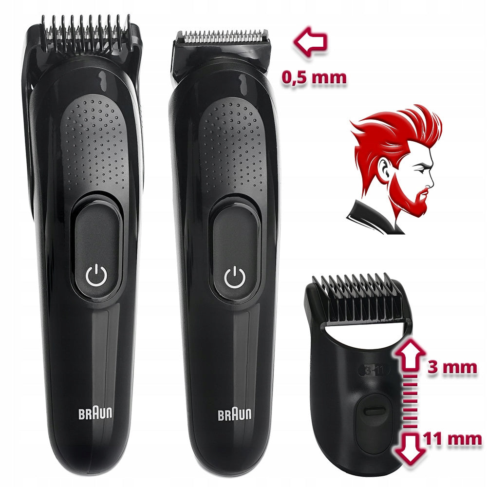Braun Series 3 : Hair Clipper, Trimmer, Shaver - All in One HQ Manufacturer code sk3300 4 in 1