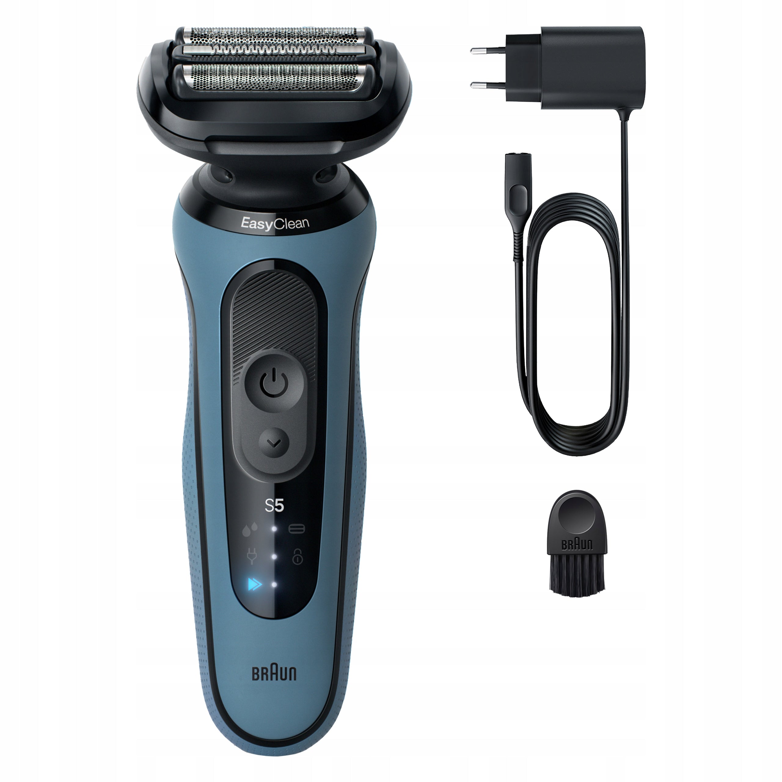 Braun Series 5, 52-A1000S Electric Shaver, Blue Packaging status original