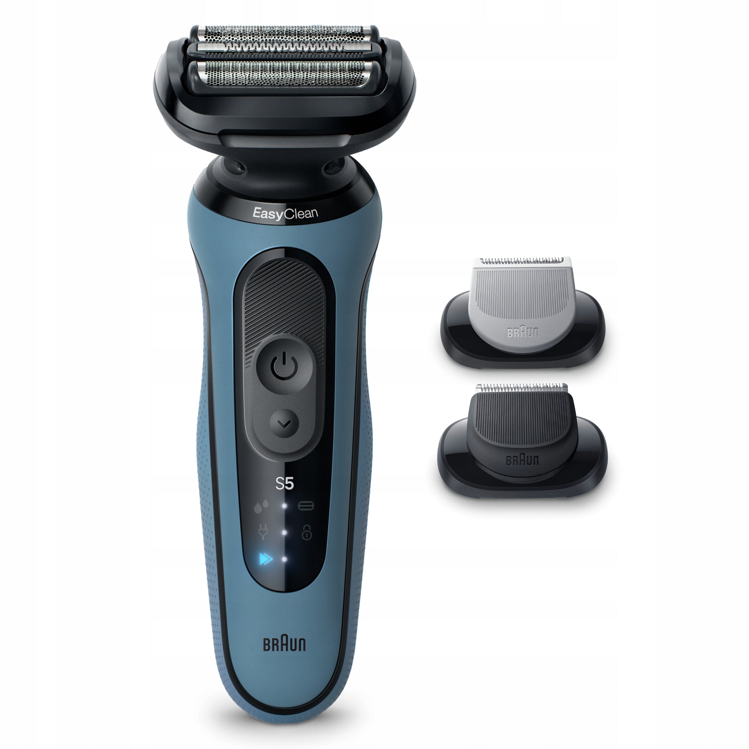 Braun Series 5 52-A1650S Electric Shaver, Razor, Blue Packaging status original