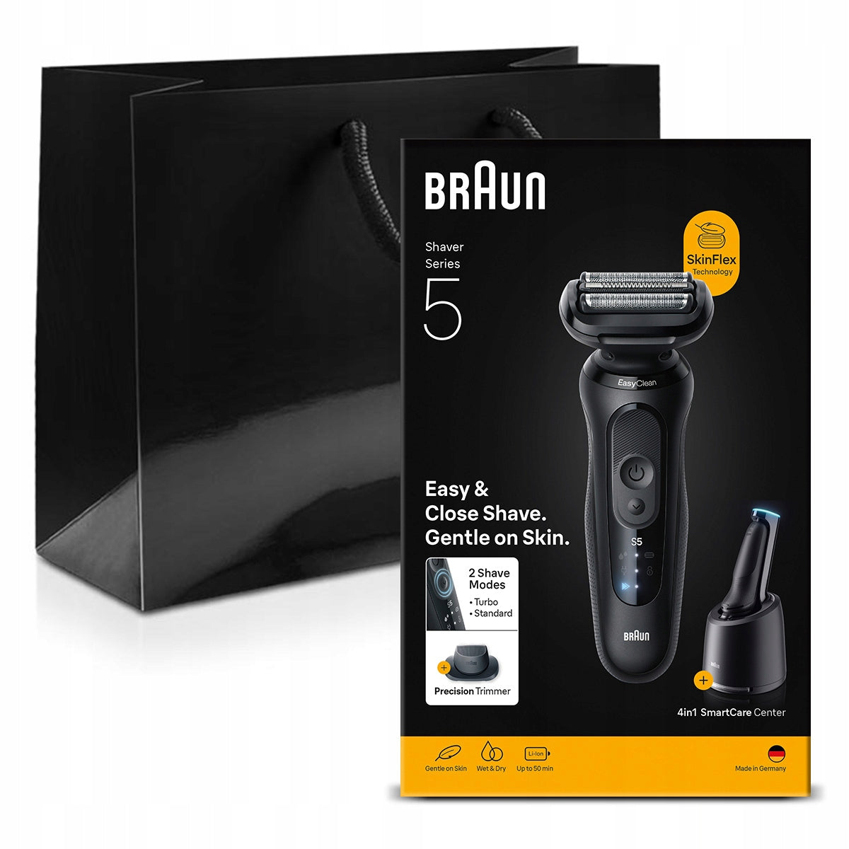 Braun Series 5 Electric Shaver, SmartCare 4in1, 52-N7200CC, For Dad