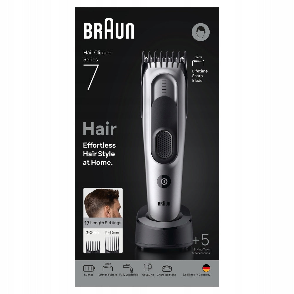 Braun Series 7 HC7590 Machine + 5 instruments, Gift for a guy Brand Braun