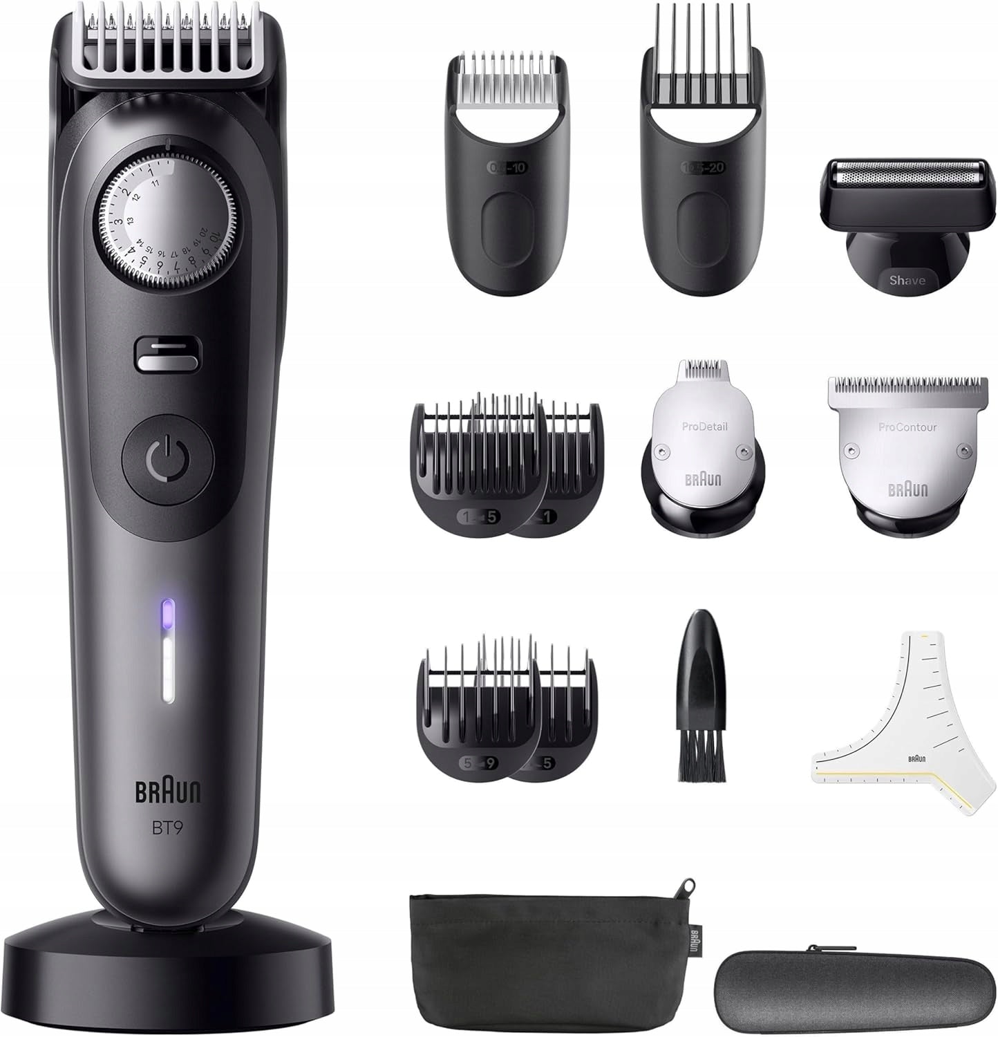 Braun Series 9 BT9565 Titan Beard Trimmer Packaging status original