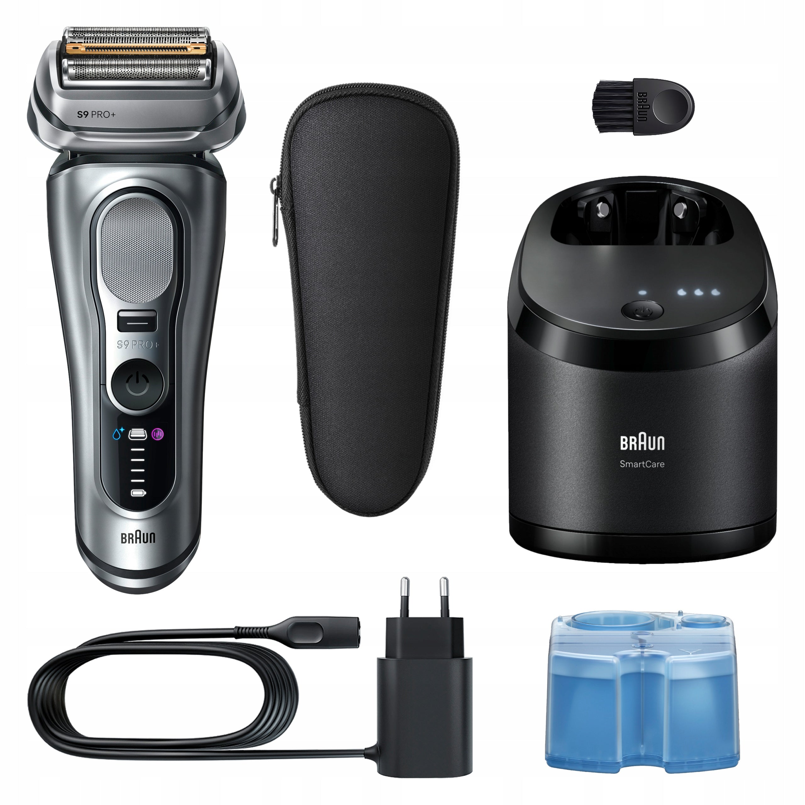 Braun Series 9 PRO+ SmartCare 6in1, Men's Shaver 9667CC, Gift for Guy Brand Braun