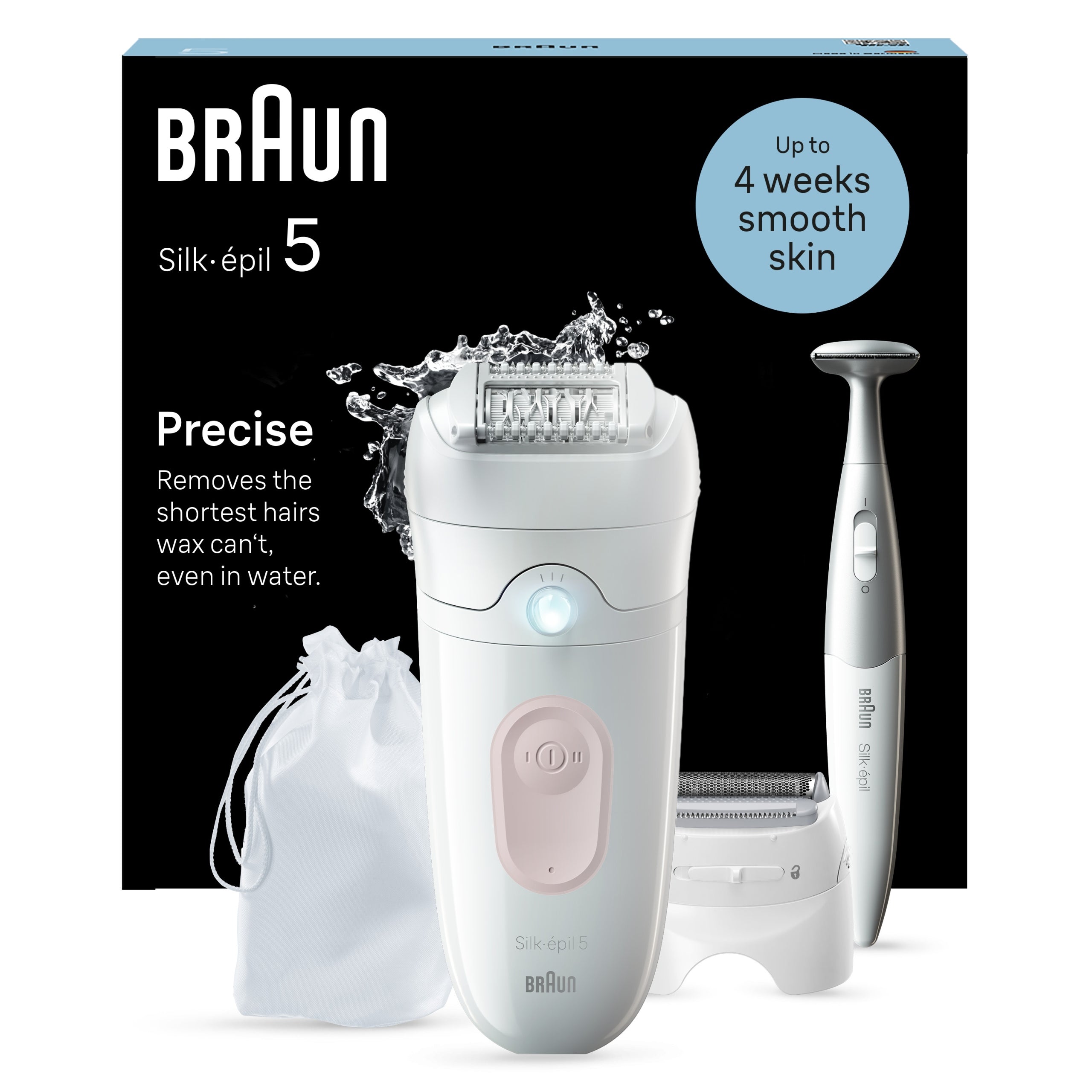 Braun Silk-épil 5-230 cordless epilator with shaving head and Packaging status original